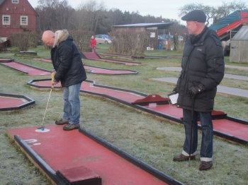 Jörgen och Classe. Lite mer påpälsade än förra tävlingen